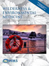 Wilderness & Environmental Medicine期刊封面